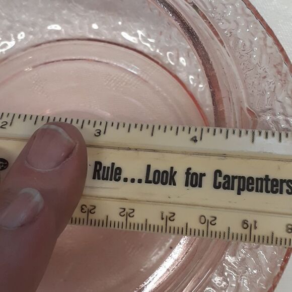 Fostoria pink depression glass items.3 pc bundle - Picture 10 of 11